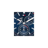 Tommy Hilfiger Austin Quartz Blue Dial Blue Rubber Strap Watch for Men - 1791635 Buy Now By Tommy Hilfiger