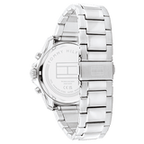 Tommy Hilfiger Jordan Chronograph Blue Dial Silver Steel Strap Watch For Men - 1792094 Buy Now By Tommy Hilfiger