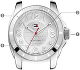 Tommy Hilfiger K2 White Dial White Rubber Strap Watch for Women - 1781306 Buy Now By Tommy Hilfiger