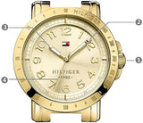 Tommy Hilfiger Bella Gold Dial Gold Steel Strap Watch for Women - 1781395 Buy Now By Tommy Hilfiger