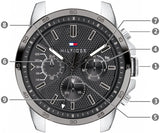 Tommy Hilfiger Decker Grey Dial Brown Leather Strap Watch for Men - 1791562 Buy Now By Tommy Hilfiger