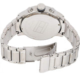 Tommy Hilfiger Trent Chronograph Black Dial Silver Steel Strap Watch for Men - 1791054 Buy Now By Tommy Hilfiger