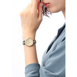 Burberry The Classic Gold Dial Brown Leather Strap Watch for Women - BU10114 Buy Now By Burberry