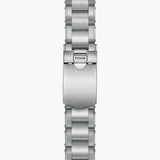 Tudor Black Bay Black Dial Silver Steel Strap Watch for Men - 79030N-0001