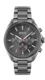 Hugo Boss Distinct Grey Dial Gren Steel Strap Watch for Men - 1513858 Buy Now By Hugo Boss