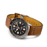 Breitling Superocean Heritage '57 Black Dial Brown Leather Strap Watch for Men - U10370121B1X1 Buy Now By Breitling