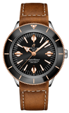 Breitling Superocean Heritage '57 Black Dial Brown Leather Strap Watch for Men - U10370121B1X1 Buy Now By Breitling