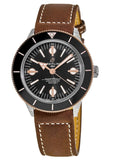 Breitling Superocean Heritage '57 Black Dial Brown Leather Strap Watch for Men - U10370121B1X1 Buy Now By Breitling