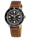 Breitling Superocean Heritage '57 Black Dial Brown Leather Strap Watch for Men - U10370121B1X1 Buy Now By Breitling