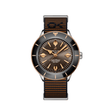 Breitling Superocean Heritage '57 Outerknown Limited Edition Brown Dial Brown NATO Strap Watch for Men - U103701A1Q1W1 Buy Now By Breitling