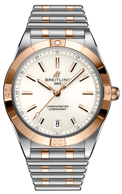 Breitling Chronomat Automatic 36 White Dial Two Tone Steel Strap Watch for Women - U10380101A1U1 Buy Now By Breitling