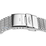 Breitling Superocean Heritage B20 Automatic 44 Blue Dial Silver Mesh Bracelet Watch for Men - AB2030161C1A1 Buy Now By Breitling