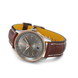 Breitling Navitimer Automatic 41 Grey Dial Brown Leather Strap Watch for Men - U17326121M1P1 Buy Now By Breitling