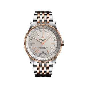 Breitling Navitimer Automatic 41 White Dial Two Tone Steel Strap Watch for Men - U17326211G1U1 Buy Now By Breitling