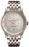 Breitling Navitimer Automatic 41 White Dial Two Tone Steel Strap Watch for Men - U17326211G1U1 Buy Now By Breitling