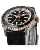 Breitling Superocean Automatic 42mm 18K Red Gold & Black Dial Black Rubber Strap Watch for Men - U17375211B1S1 Buy Now By Breitling