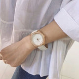 Guess Mini Rose Diamonds White Dial White Leather Strap Watch For Women - U85142l3 Buy Now By Guess