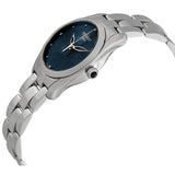 Tissot T Wave II Blue Dial Silver Steel Strap Watch For Women - T112.210.11.046.00 Buy Now By Tissot