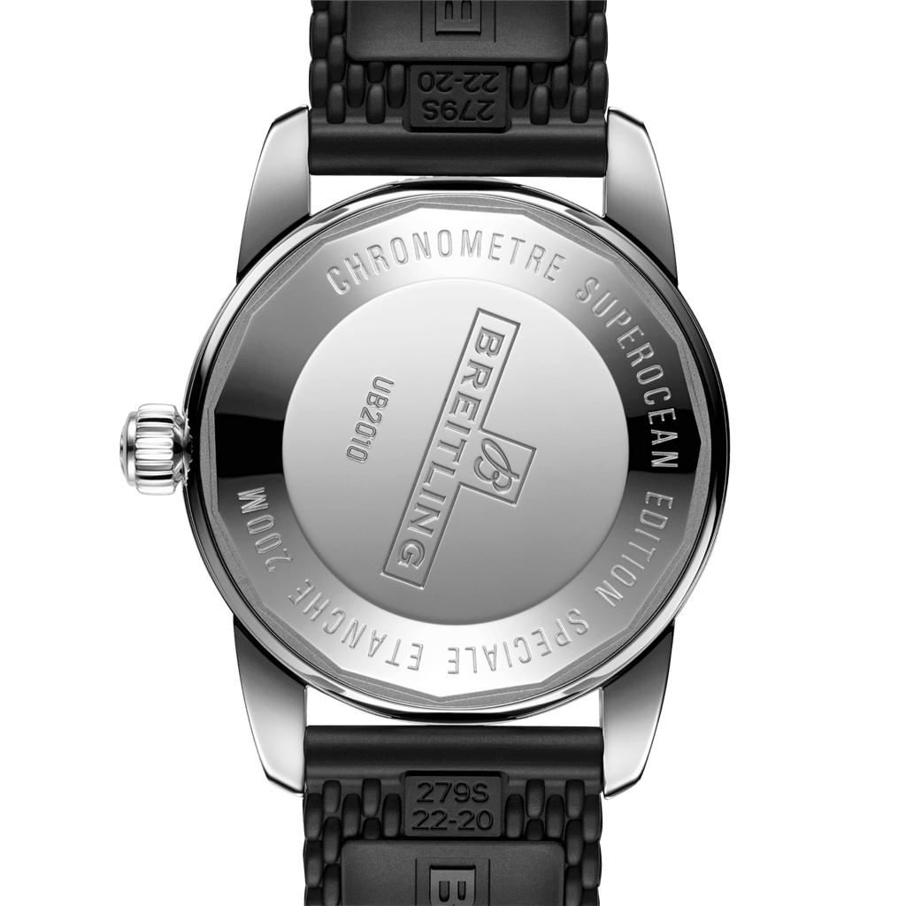 Breitling Superocean Heritage II B20 42mm Black Dial Black Mesh Bracelet Mens Watch - UB2010121B1S1 Buy Now By Breitling