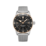 Breitling Superocean Heritage B20 Automatic 44 Black Dial Silver Mesh Bracelet Watch for Men - UB2030121B1A1 Buy Now By Breitling