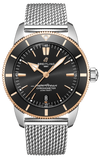 Breitling Superocean Heritage B20 Automatic 44 Black Dial Silver Mesh Bracelet Watch for Men - UB2030121B1A1 Buy Now By Breitling