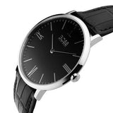 Hugo Boss Jackson Black Dial Black Leather Strap Watch for Men - 1513369 Buy Now By Hugo Boss
