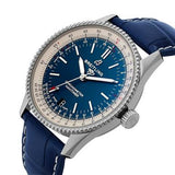 Breitling Navitimer Automatic 38mm Blue Dial Blue Leather Strap Mens Watch - A17325211C1P1 Buy Now By Breitling