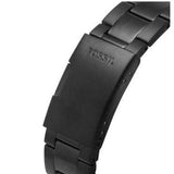 Fossil Townsman Automatic Skeleton Black Dial Black Steel Strap Watch for Men - ME3197 Buy Now By Fossil