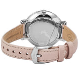 Fossil Jacqueline Blush Mother of Pearl Dial Pink Leather Strap Watch for Women - ES4151 Buy Now By Fossil