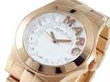 Marc Jacobs Rivera White Dial Rose Gold Steel Strap Watch for Women - MBM3135 Buy Now By Marc Jacobs