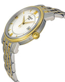 Tissot T Classic Bridgeport Automatic Mother of Pearl Dial Two Tone Steel Strap Watch for Women - T097.410.22.116.00 Buy Now By Tissot
