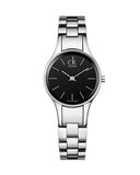Calvin Klein Simplicity Black Dial Silver Steel Strap Watch for Women - K4323130 Buy Now By Calvin Klein