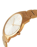 Calvin Klein City White Dial Rose Gold Steel Strap Watch for Men - K2G21646 Buy Now By Calvin Klein