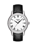 Tissot T Classic Carson White Dial Black Leather Strap Watch for Men - T085.410.16.013.00 Buy Now By Tissot