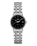 Longines Presence 25.5mm Automatic Black Dial Silver Steel Strap Watch for Women - L4.321.4.52.6 Buy Now By Longines