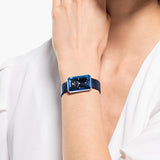 Swarovski Uptown Crystal Blue Dial Blue Leather Strap Watch for Women - 5547713 Buy Now By Swarovski