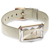 Swarovski Uptown Crystal Grey Dial Grey Leather Strap Watch for Women - 5547716 Buy Now By Swarovski