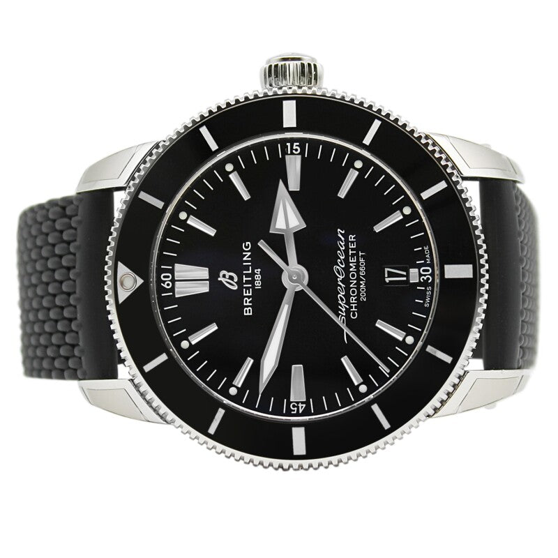Breitling Superocean Heritage B20 Automatic 44 Black Dial Black Mesh Bracelet Watch for Men - AB2030121B1S1 Buy Now By Breitling