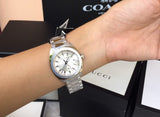 Gucci G Timeless GG2570 Silver Dial Silver Steel Strap Watch For Men - YA142402 Buy Now By Gucci