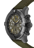 Breitling Avenger Chronograph 45mm Green Dial Green Nylon Strap Watch for Men - V13317101L1X1 Buy Now By Breitling