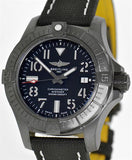 Breitling Avenger Automatic 45 Seawolf Night Mission Black Dial Black Nylon Strap Watch for Men - V17319101B1X1 Buy Now By Breitling