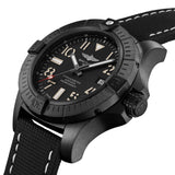 Breitling Avenger Automatic 45 Seawolf Night Mission Black Dial Black Nylon Strap Watch for Men - V17319101B1X1 Buy Now By Breitling