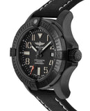 Breitling Avenger Automatic 45 Seawolf Night Mission Black Dial Black Nylon Strap Watch for Men - V17319101B1X1 Buy Now By Breitling