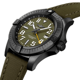 Breitling Avenger Automatic GMT 45 Night Mission Green Dial Green Nylon Strap Watch for Men - V323952A1L1X1 Buy Now By Breitling