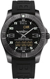 Breitling Aerospace Evo Black Dial Black Rubber Strap Watch for Men - V79363101B1S1 Buy Now By Breitling