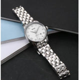 Mido Baroncelli III Automatic White Dial Silver Steel Strap Watch For Women - M7600.4.26.1 Buy Now By Mido