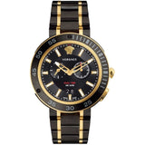 Versace V Extreme Pro Two Tone Dial Stainless Steel Strap Watch for Men - VCN040017 Buy Now By Versace
