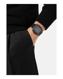 Versace Dominus Chronograph Quartz Black Dial Black Steel Strap Watch For Men - VE6H00623 Buy Now By Versace