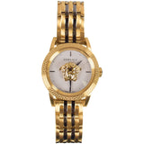 Versace Palazzo Empire White Dial Two Tone Steel Strap Watch for Men - VERD00418 Buy Now By Versace