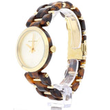 Michael Kors Delray Gold Dial Two Tone Steel Strap Watch for Women - MK4314 Buy Now By Michael Kors